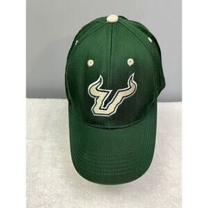 USF green‎ embroidered hat Captivating Headwear adjustable NCAA